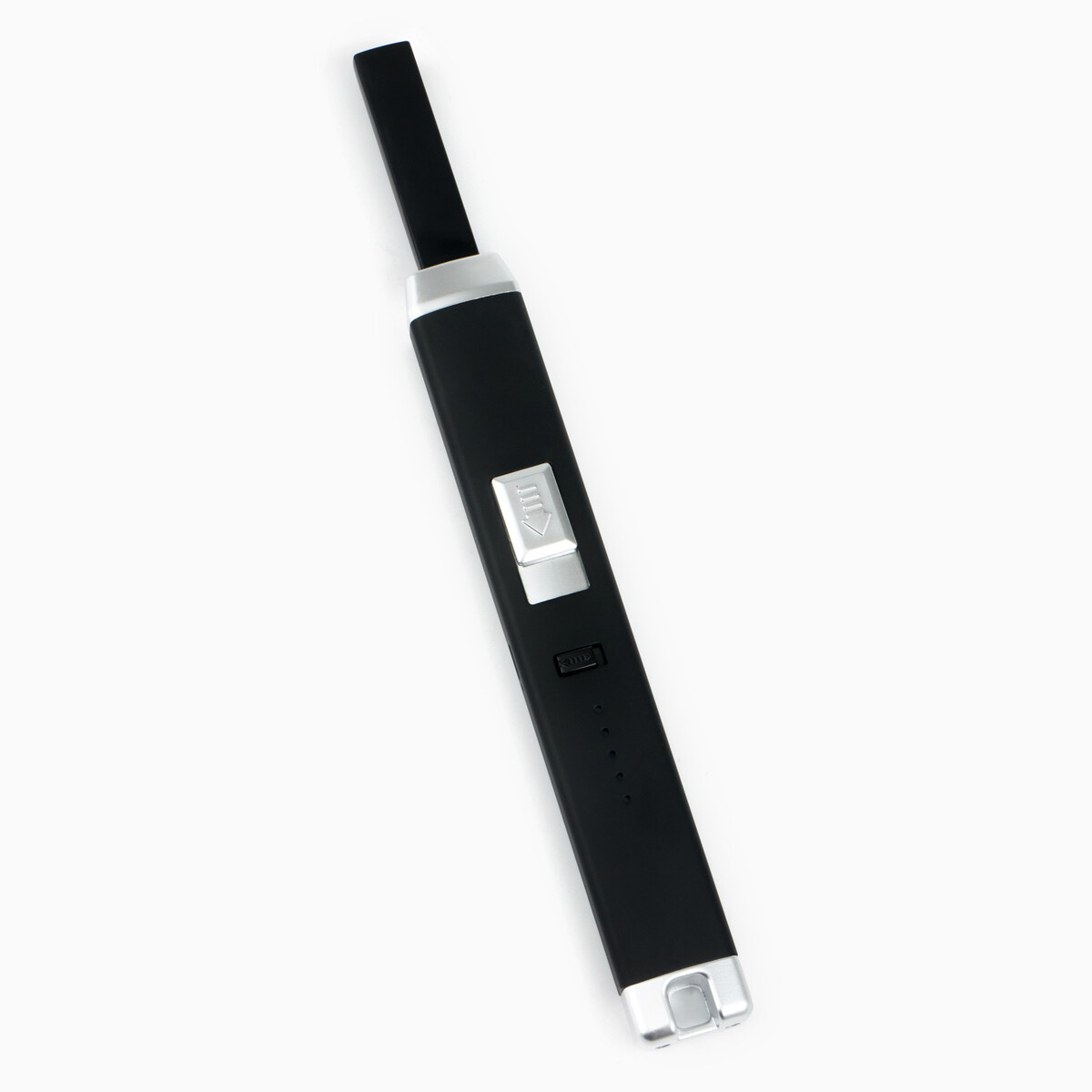 

Зажигалка электронная для кухни, 23 х 2.5 х 1.5 см, usb, Черный