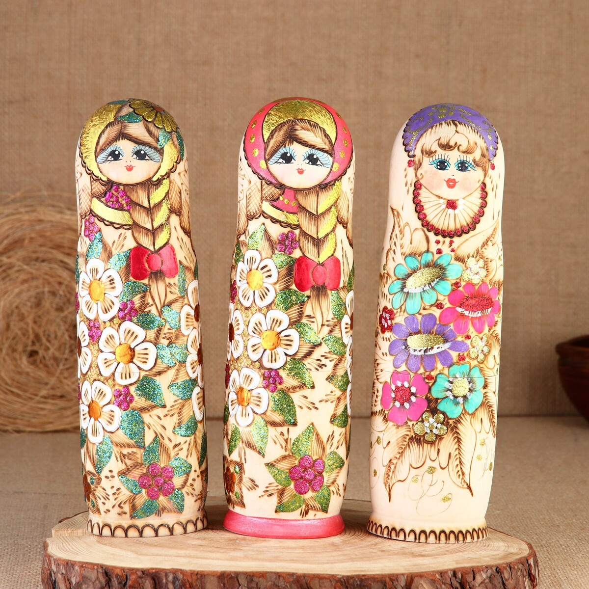 

Штоф, Разноцветный