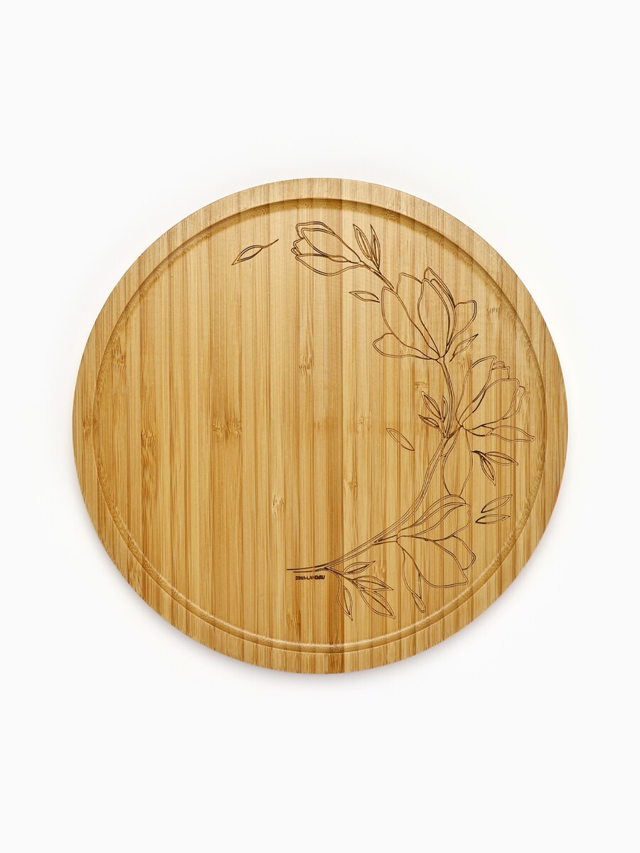 

Менажница деревянная, Бежевый