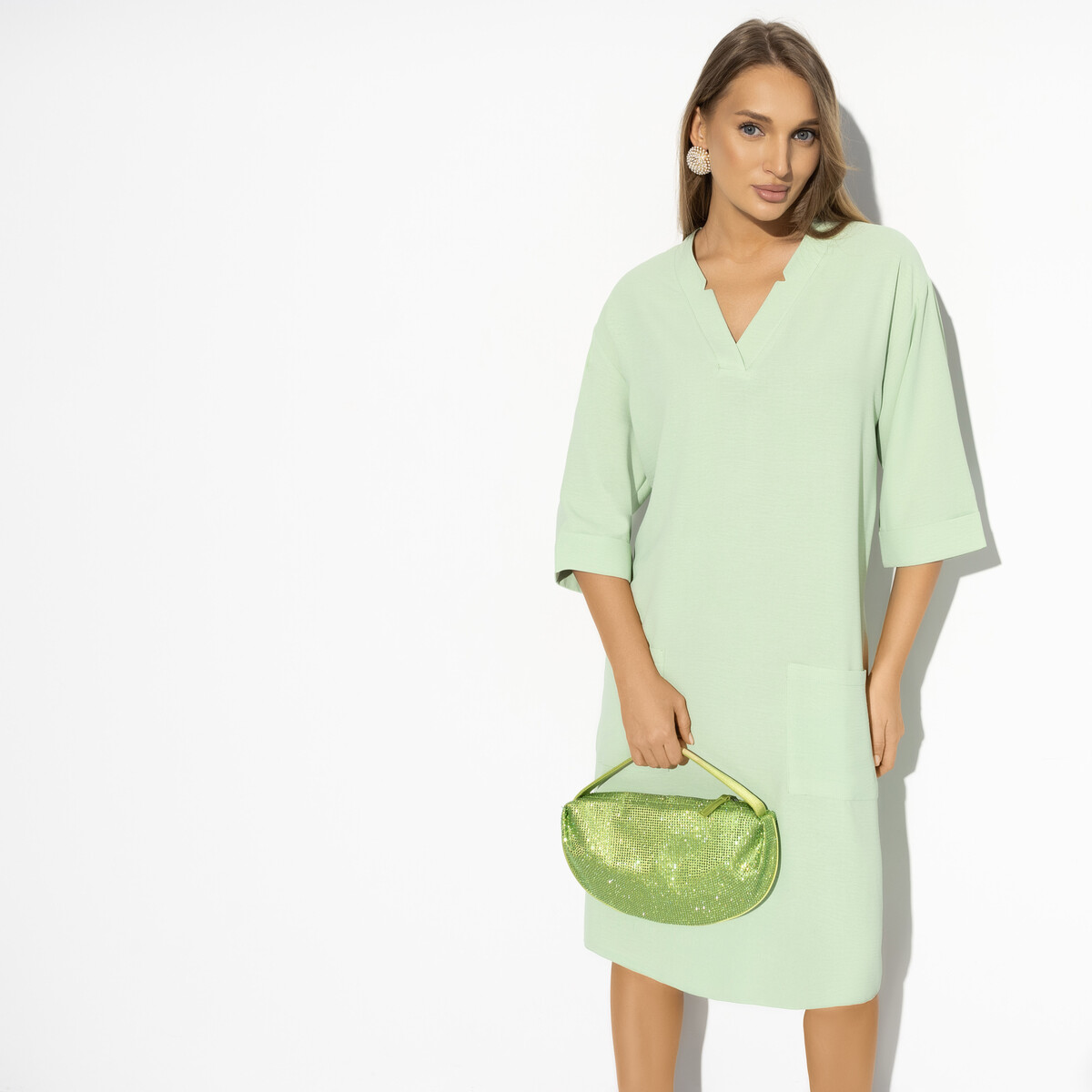 

Платье, Зеленый;мятный