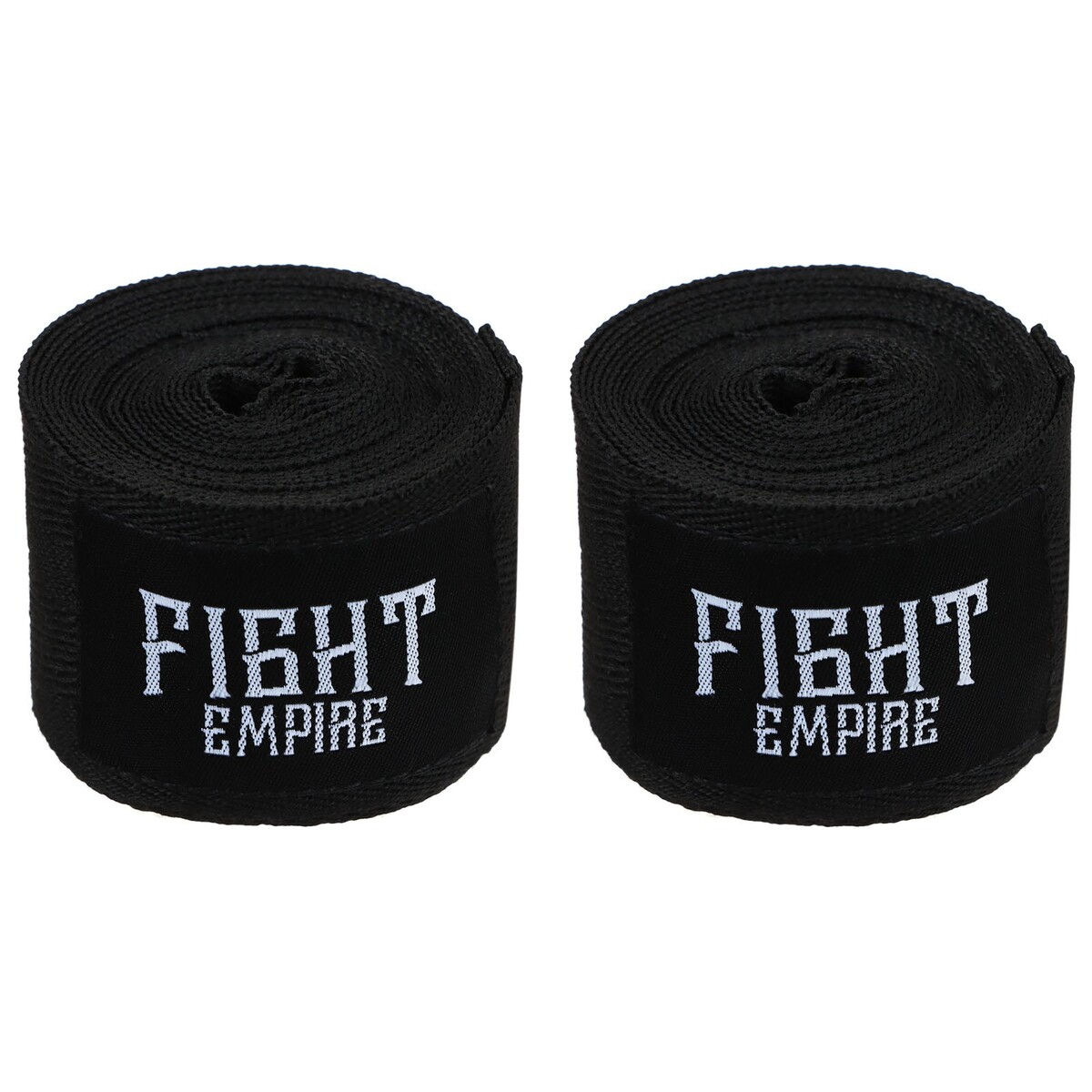 Бинт боксерский fight empire 4 м, цвет черный бинт боксерский эластичный torres prl62018bl длина 2 5 м ширина 5 см 1 пара