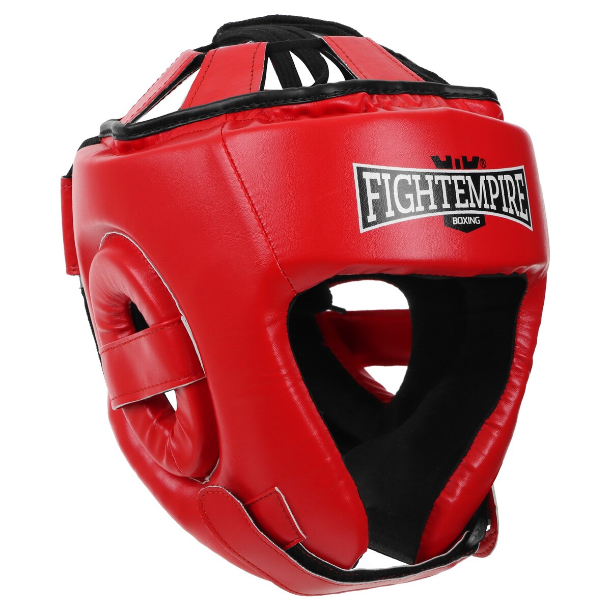 Шлем боксерский fight empire, amateur, р. s, цвет красный бинт боксерский torres prl619015w длина 3 5 м ширина 5 5 см 1 пара хлопок белый