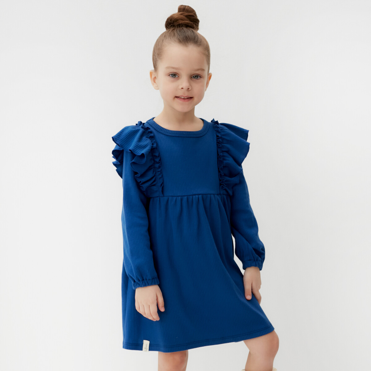 Платье KAFTAN, размер рост 86 см, цвет синий