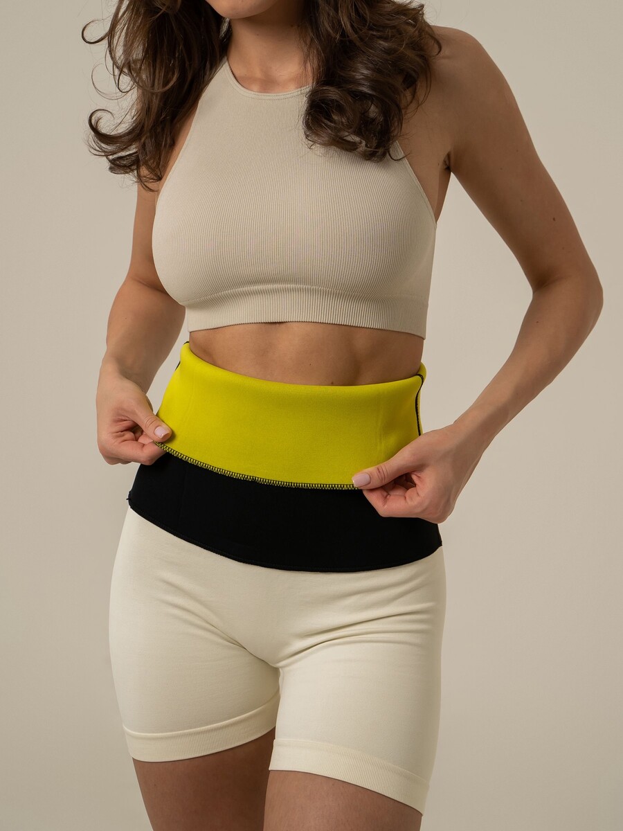 

Пояс для похудения onlytop, без липучек, р. 50 (xxl), Черный