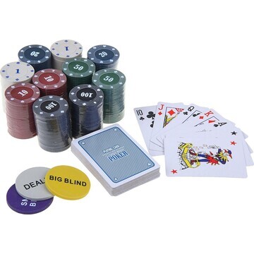 Покер, набор для игры (карты 2 колоды, ф