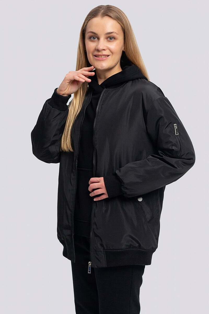 Куртка женская Gipnoz, размер 46, цвет черный