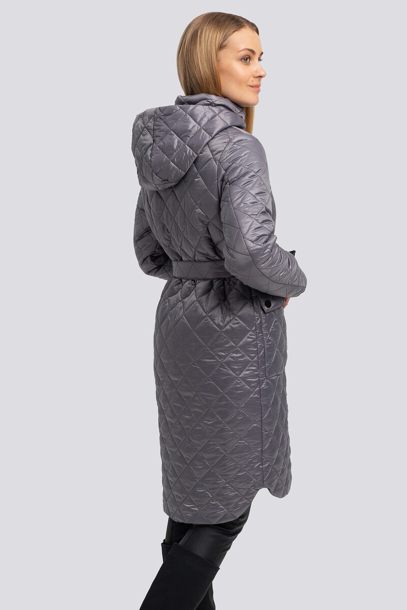 Пальто женское Gipnoz, размер 46, цвет серый жемчуг 010577911 - фото 4