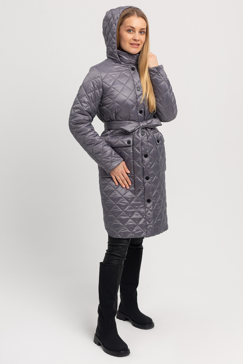 Пальто женское Gipnoz, размер 46, цвет серый жемчуг 010577911 - фото 2