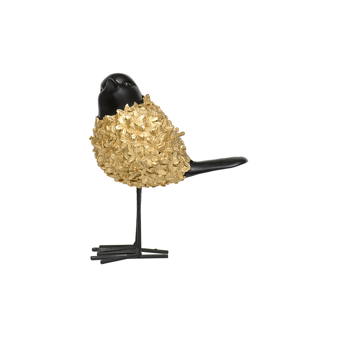 Птица декоративная фигурка декоративная шар водяной со снегом 11х10х14 см y4 4231