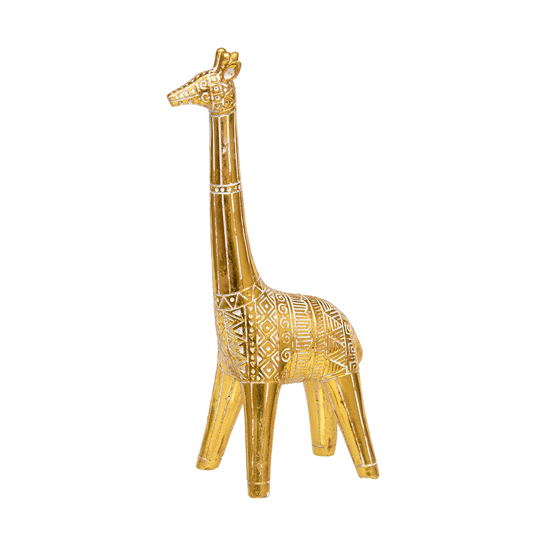 Жираф декоративный вещицы декоративный подсвечник с cеребряным напылением