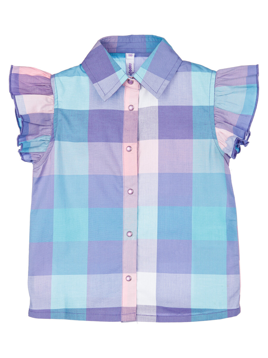 Блузка PLAYTODAY, размер рост 98 см, цвет разноцветный