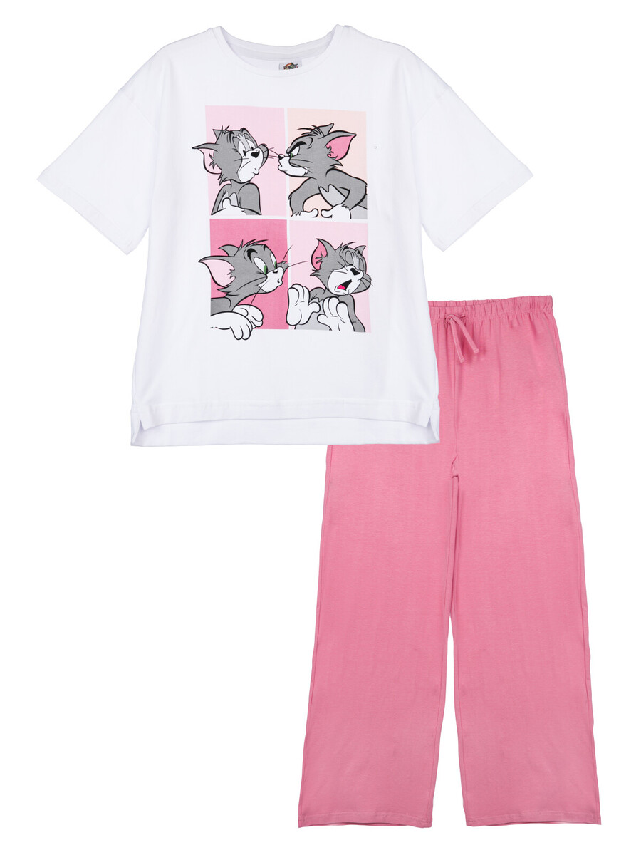 Комплект трикотажный фуфайка футболка брюки пижама классического пояс методика классического тренажа