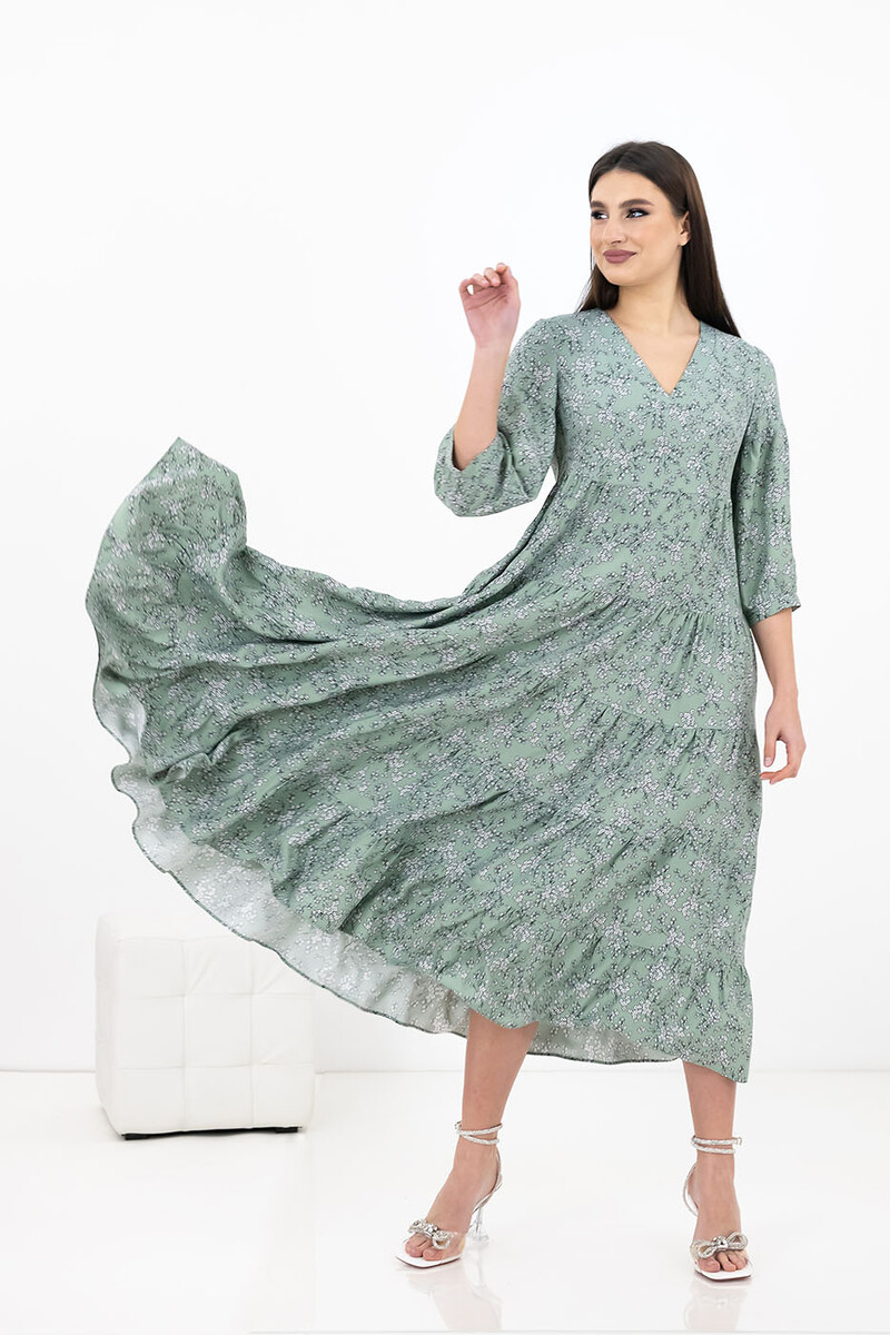 Платье Merlis, размер 44, цвет аспарагус 010653557 - фото 2
