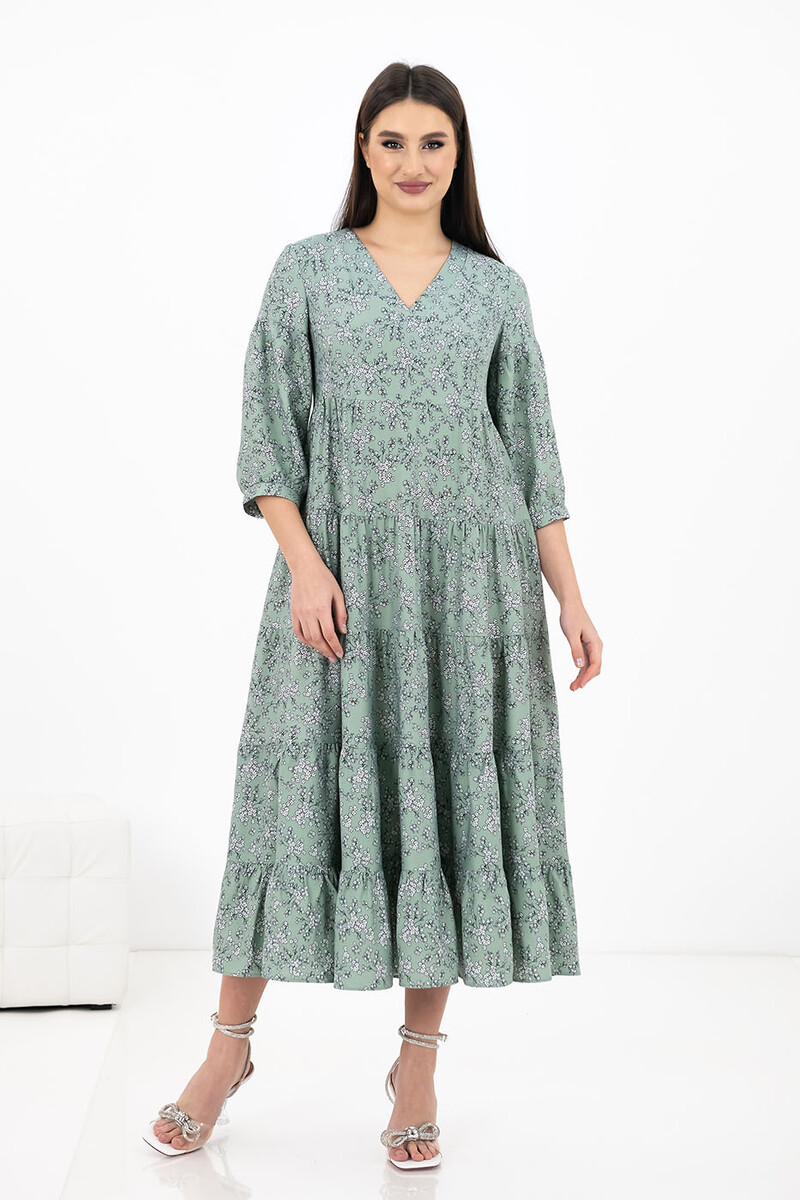 Платье Merlis, размер 44, цвет аспарагус 010653557 - фото 1