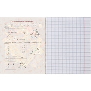 Тетрадь предметная 48 листов в клетку ca