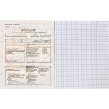 Тетрадь предметная 48 листов в клетку ca