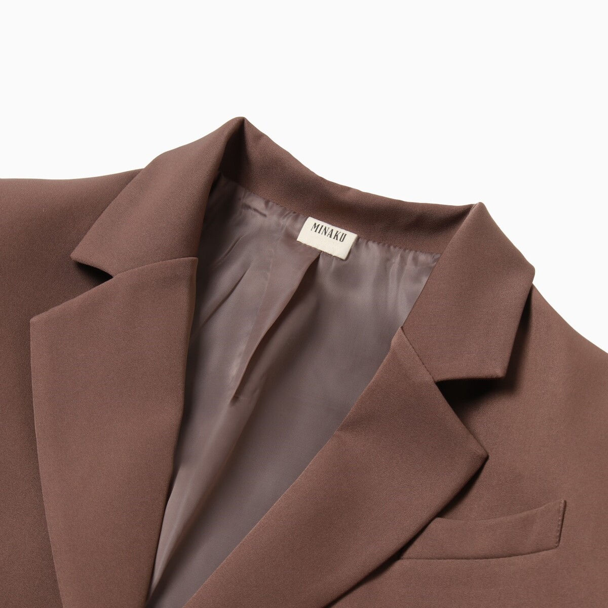 Пиджак MINAKU, размер 42, цвет коричневый 010719665 - фото 2