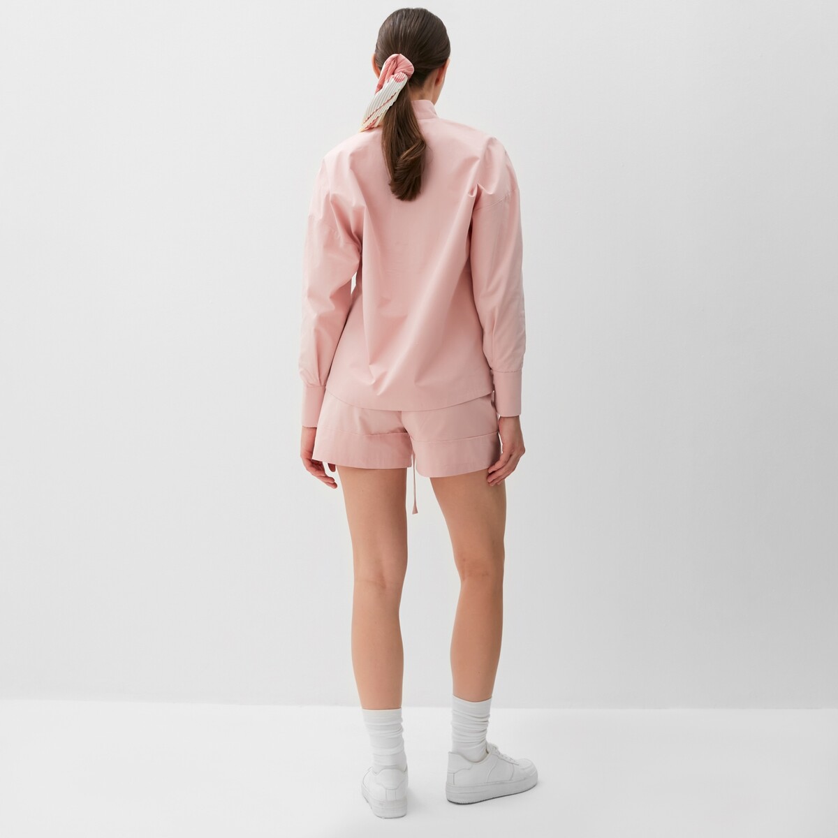 Комплект блузка шорты MINAKU, размер 42, цвет розовый 010719669 - фото 4