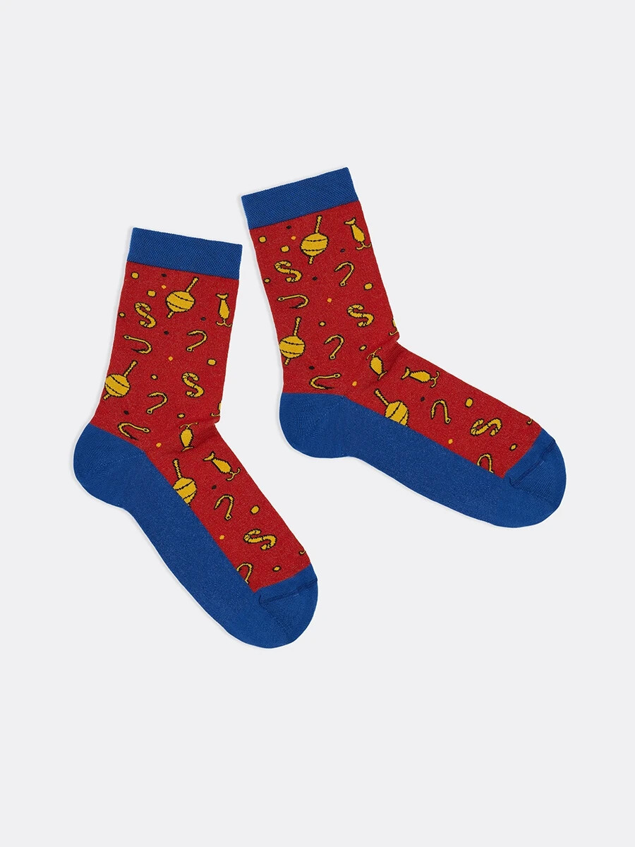 

Носки мужские, Красный;т.красный