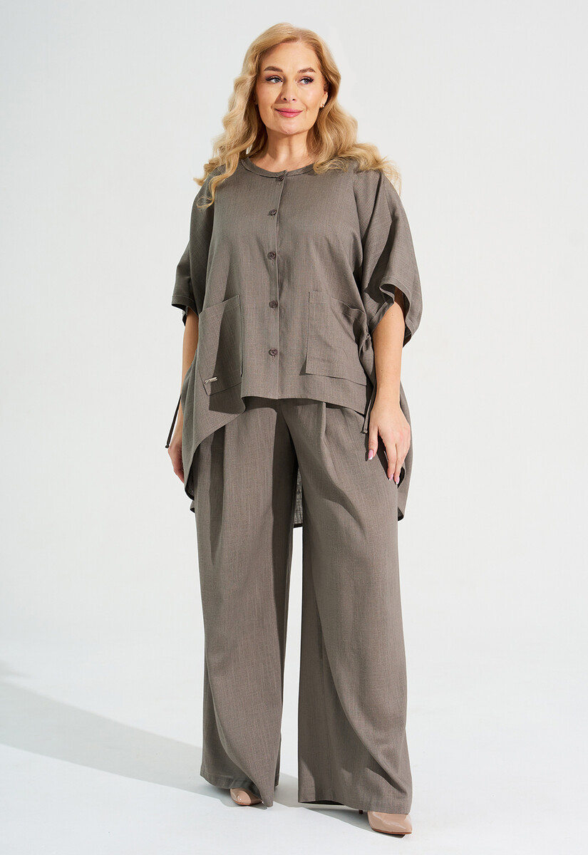 Жакет Dimma Fashion Studio, размер 42, цвет коричневый 010752369 - фото 3