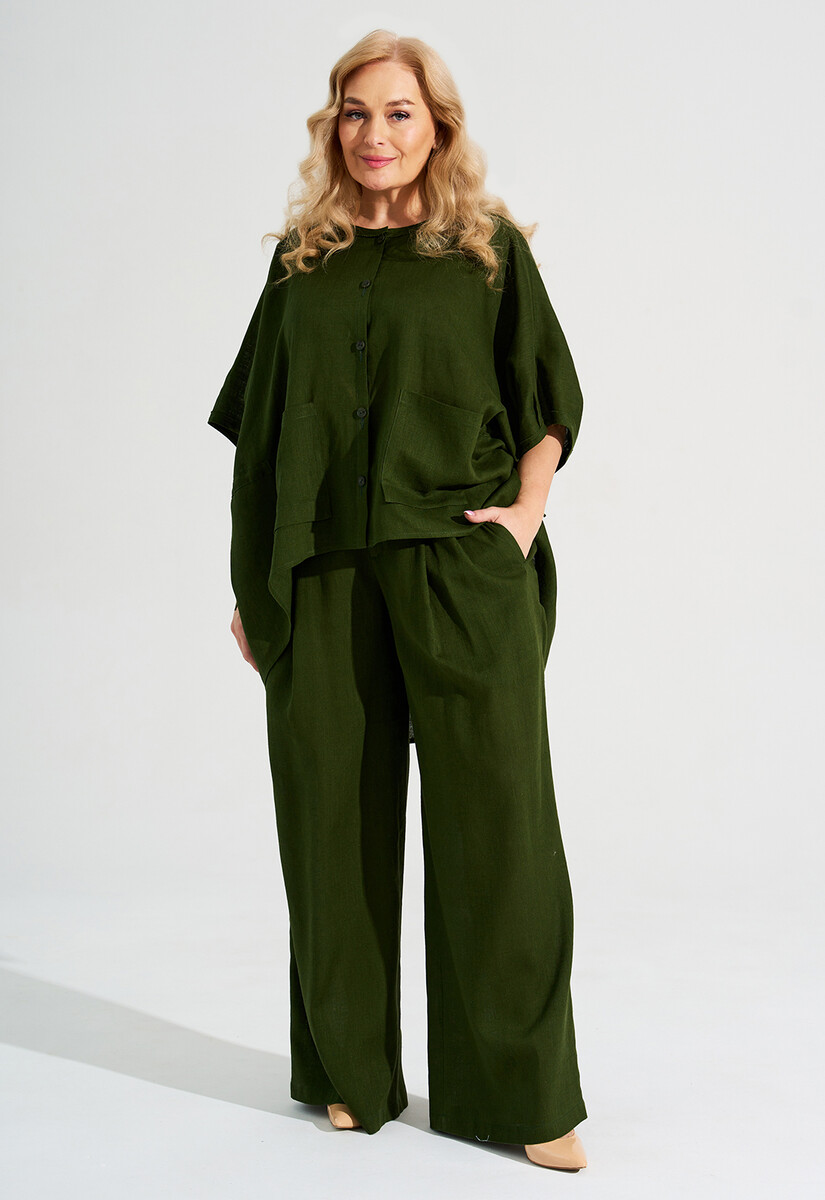 Жакет Dimma Fashion Studio, размер 42, цвет зеленый 010752370 - фото 4