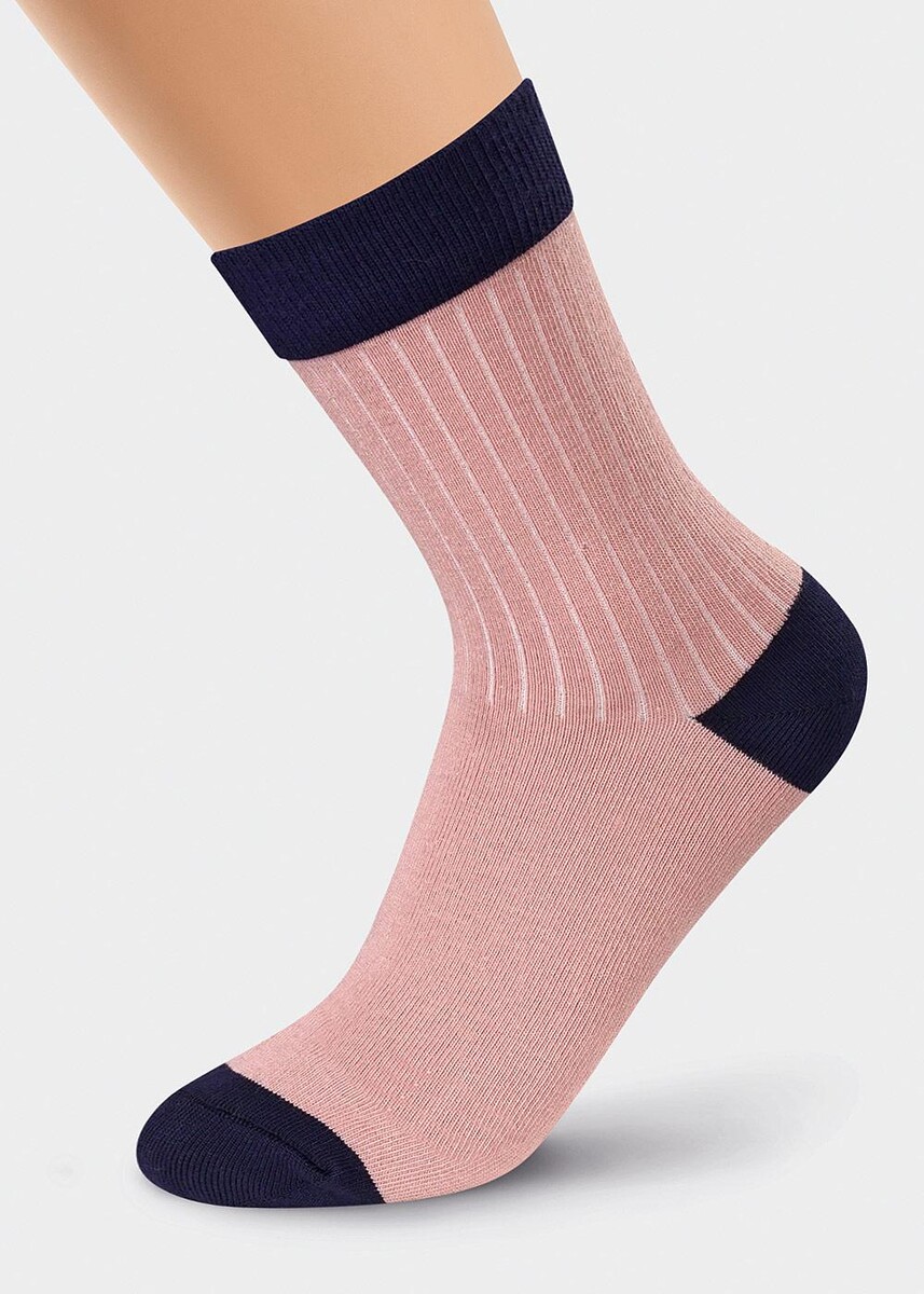 

Носки, Розовый;т.розовый