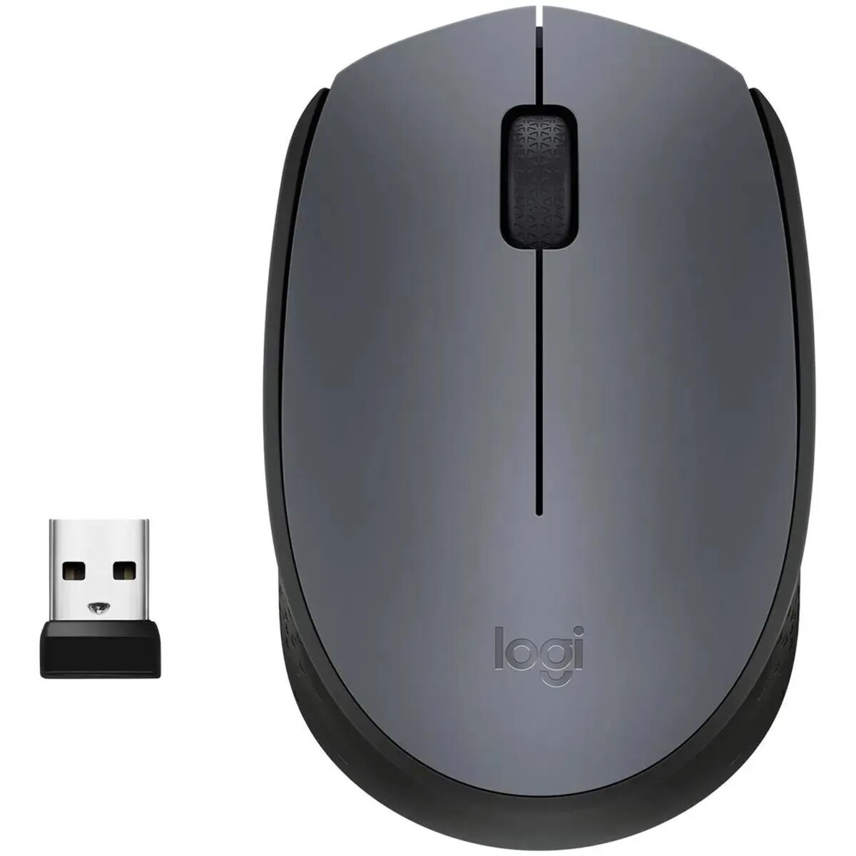 Мышь logitech m170, беспроводная, оптическая, 1000 dpi, серая