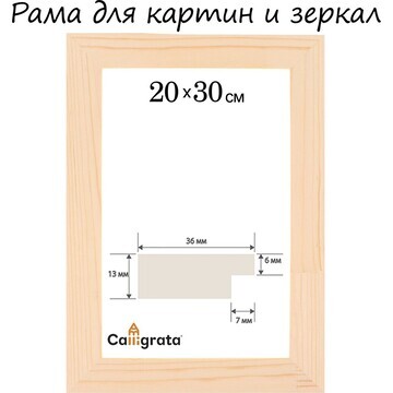 Рама для картин (зеркал) 20 х 30 см, про