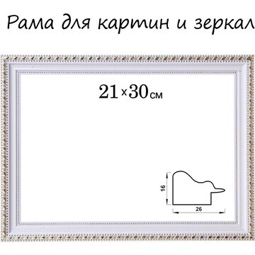 Рама для картин (зеркал) 21 х 30 х 2,6 с