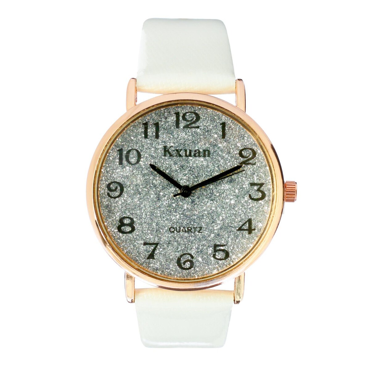 Часы наручные кварцевые женские kxuan, d-3.5 см, белые