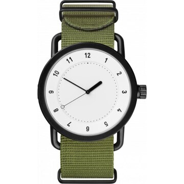 Часы наручные мужские, d-4 см, зеленые, 