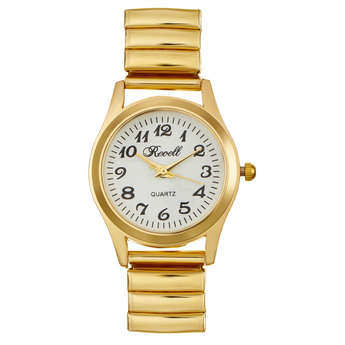 Часы наручные женские, d-2.8 см, ремешок металл, золото No brand