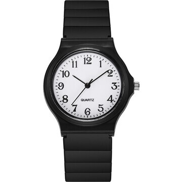 Часы наручные мужские, d-3.6 см, черные