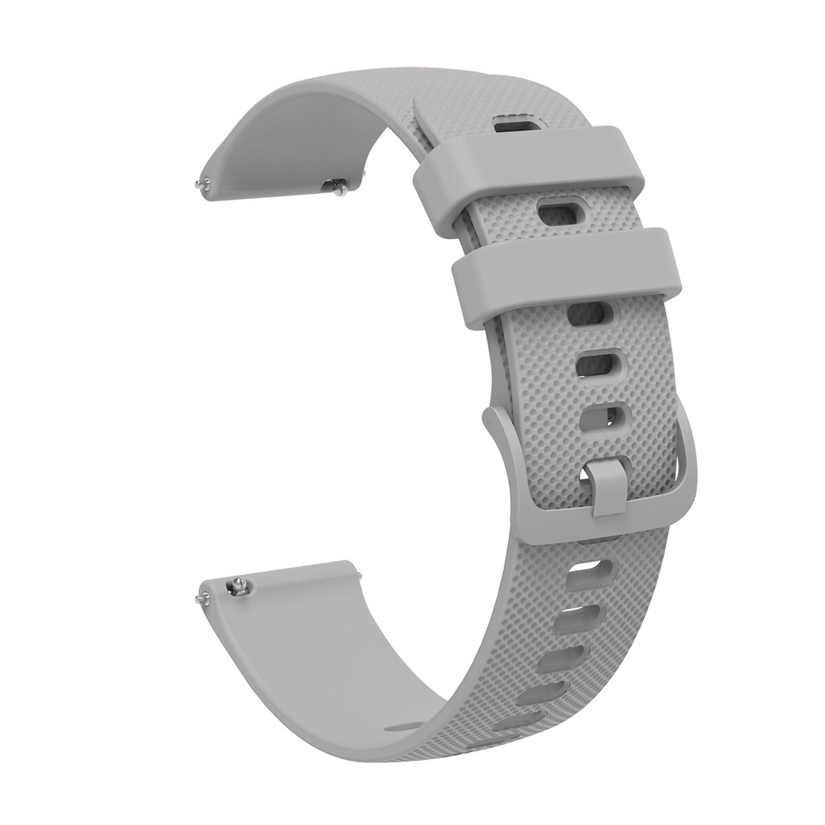 Ремешок для часов, 22 мм, силикон, серый держатель для смартфона bone collection run tie силикон на руку s 4 0 6 5 серый 07 185013