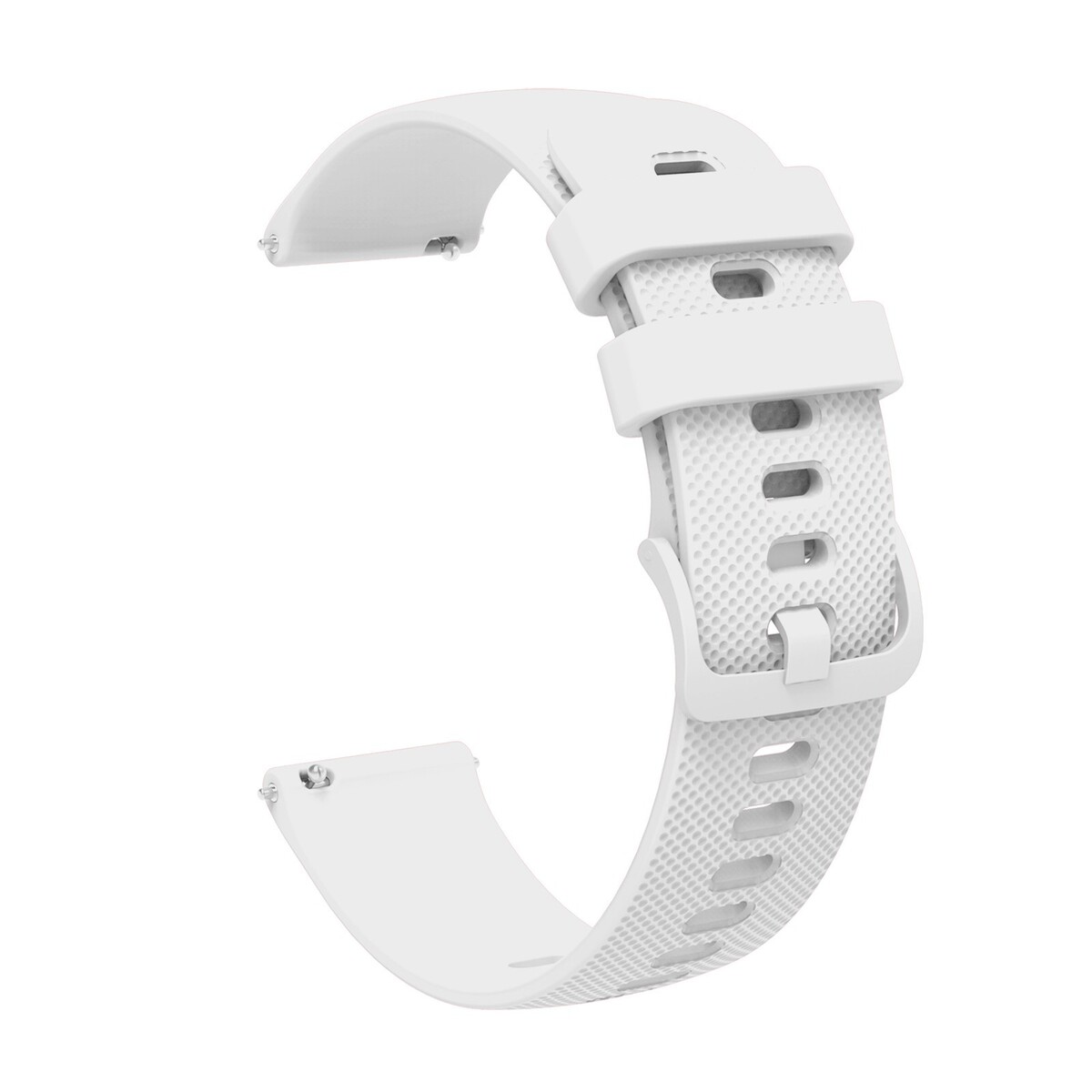 Ремешок для часов, 20 мм, силикон, белый очки для плавания atemi n8501 силикон белый красный