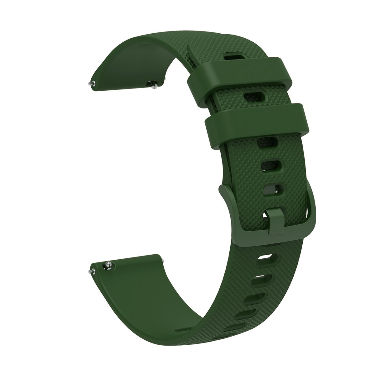 Ремешок для часов, 22 мм, силикон, зеленый шапочка для плавания torres bobbles силикон sw 12204gr зеленый