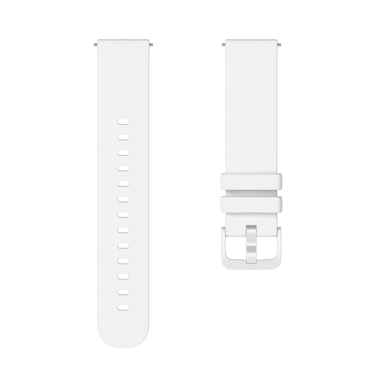 Ремешок для часов, 22 мм, силикон, белый зажим для носа atemi ac5w силикон белый
