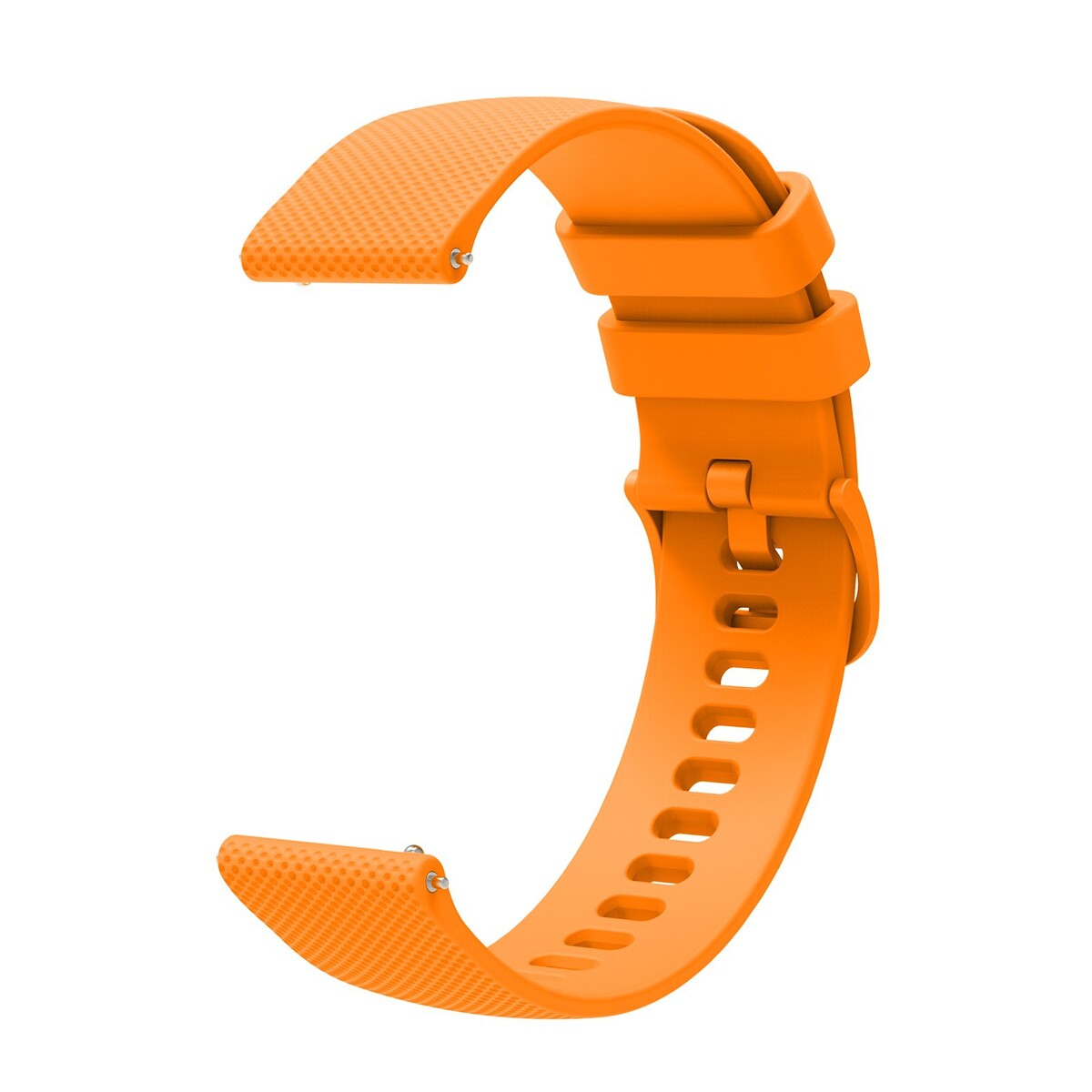 Ремешок для часов, 22 мм, силикон, оранжевый велосипедный замок m wave тросовый кодовый 12х1000мм силикон оранжевый 5 231067