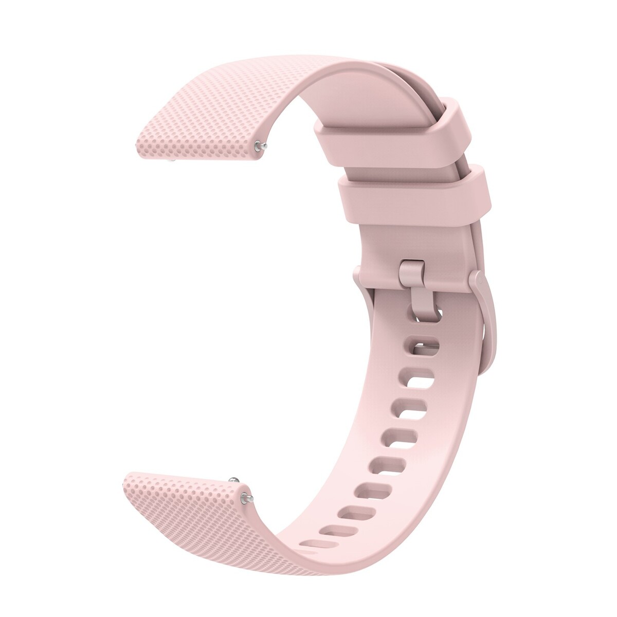 Ремешок для часов, 22 мм, силикон, розовый бусина силикон многогранник телесный розовый d 1 7 см