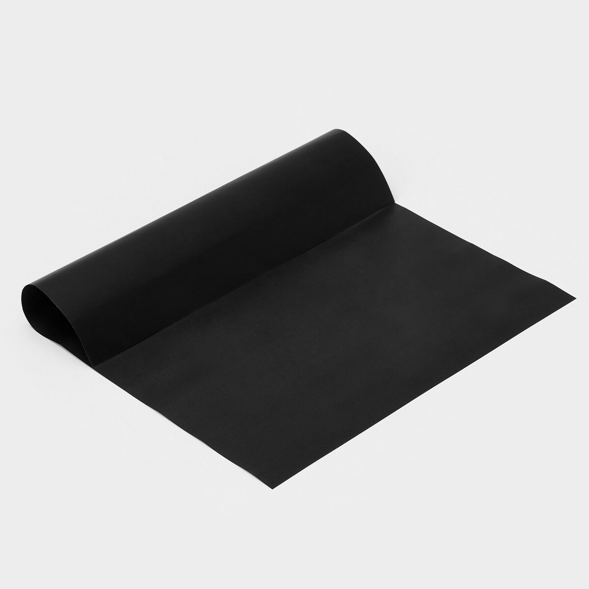 Коврик тефлоновый многоразовый, 33х40 см, черный коврик тефлоновый для выпечки 33х40 см 2 шт беж кк8008