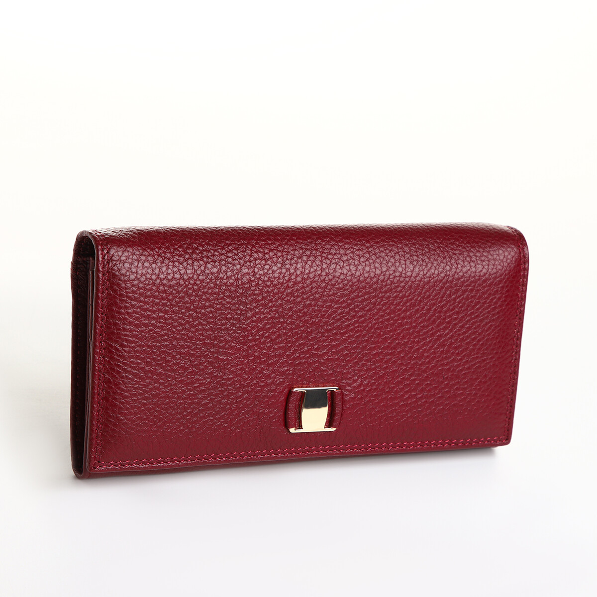 

Кошелек жен 05-01-01, 19*3,5*9,5 см, 6 отд, 2 монет, д/карт, д/монет, на магнитах, бордо, Бордовый