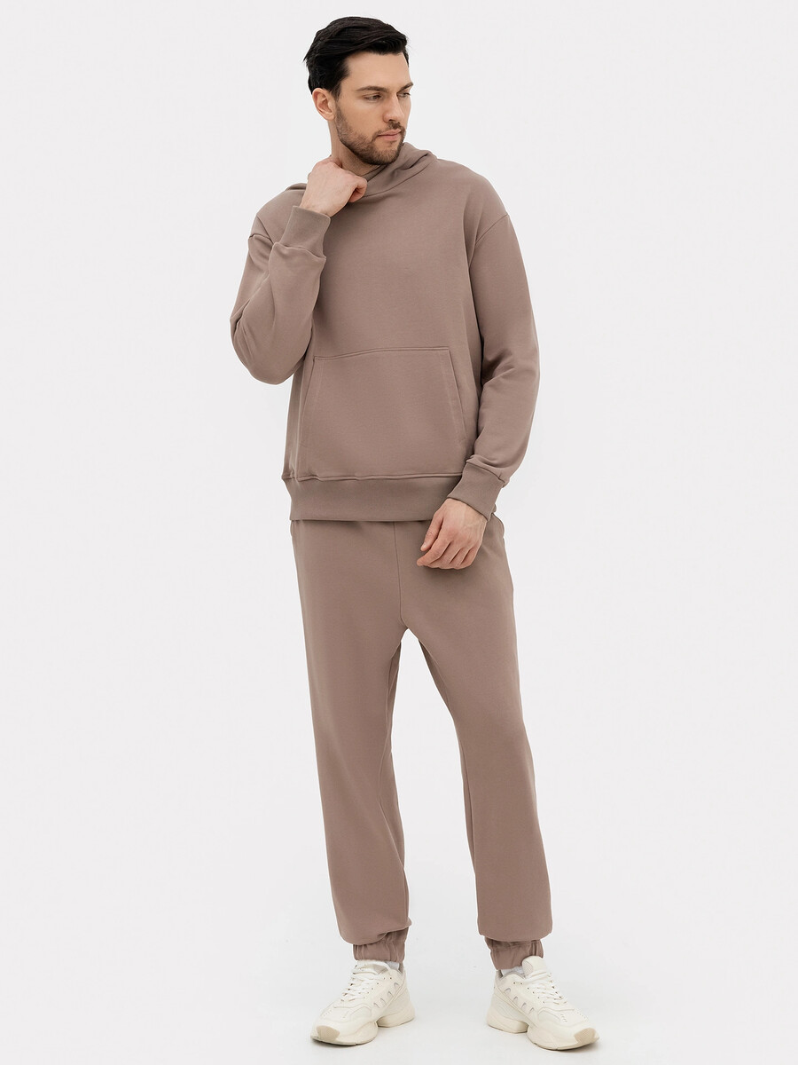 Комплект мужской (анорак, брюки) Mark Formelle, размер 56, цвет мокко
