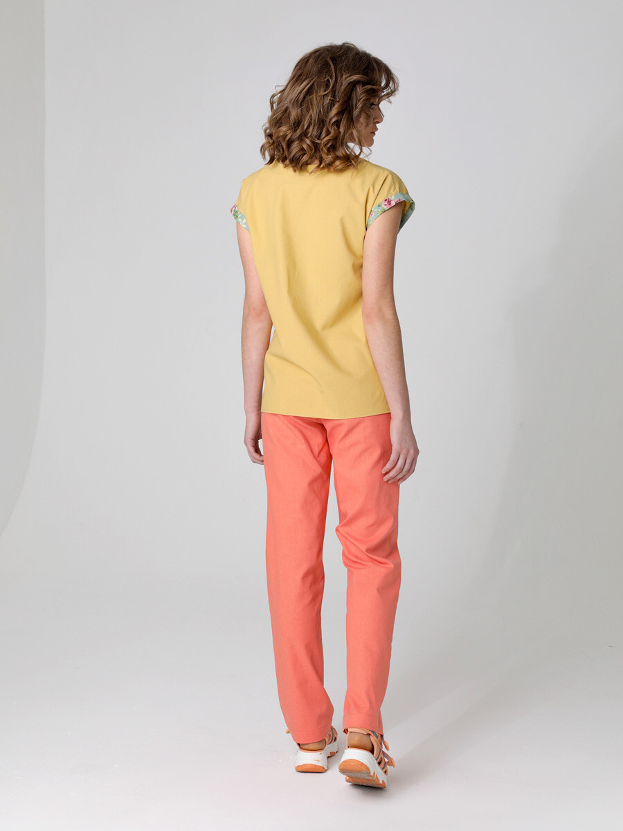 Блузка DizzyWay, размер 44, цвет желтый 010906620 - фото 2
