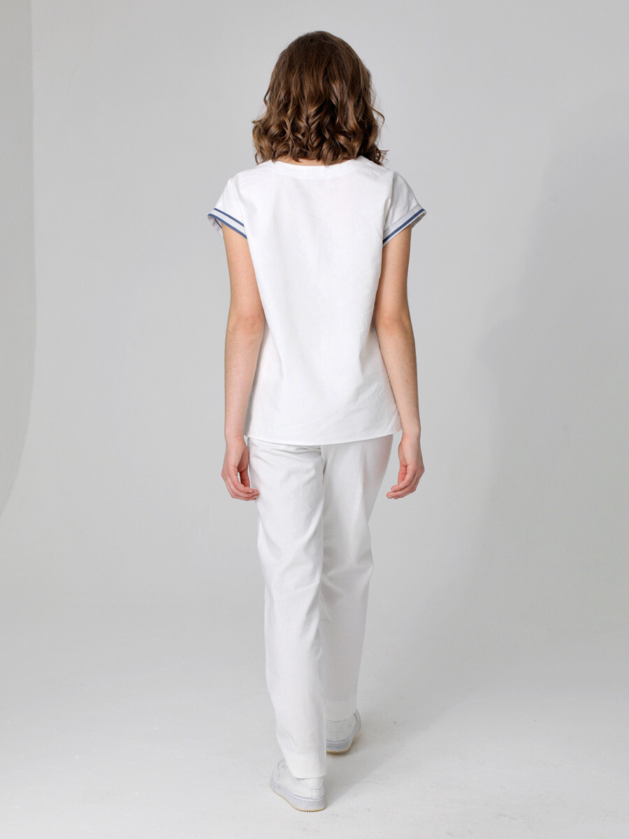 Блузка DizzyWay, размер 44, цвет белый 010906647 - фото 2