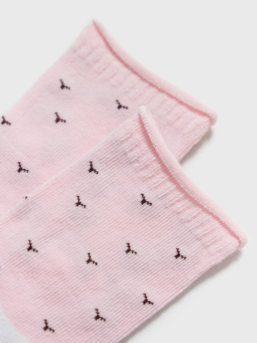 Носки детские розовые с рисунком в виде барашков Mark Formelle, размер рост 92 см, цвет розовый 010926433 - фото 3
