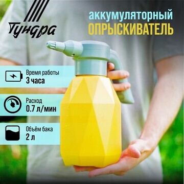 Опрыскиватель аккумуляторный тундра, 3.7