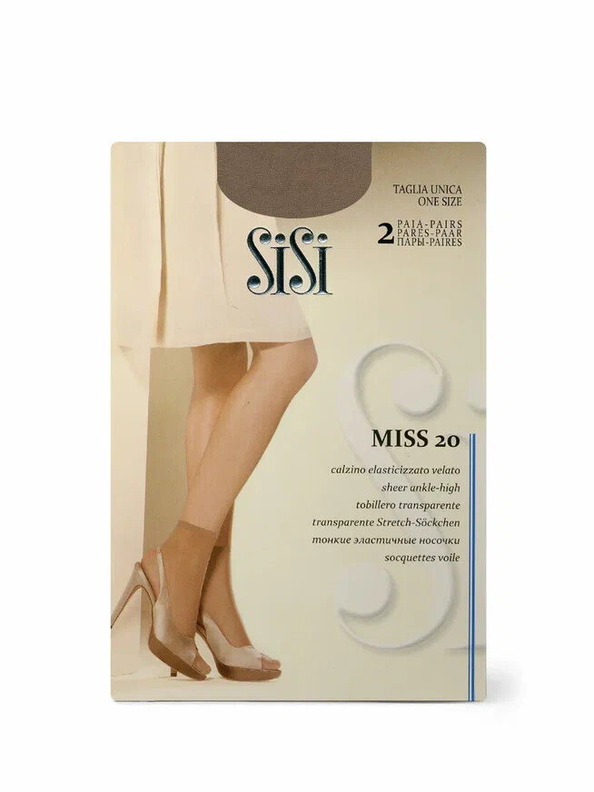 Sisi miss 20 (носки - 2 пары) sisi benessere 140 miele