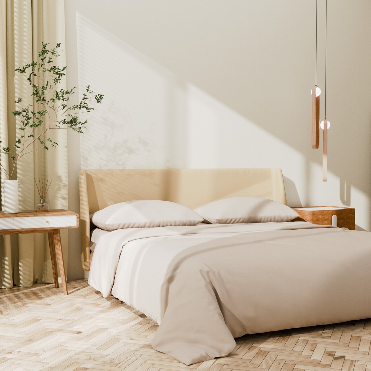 

Постельное белье, Бежевый