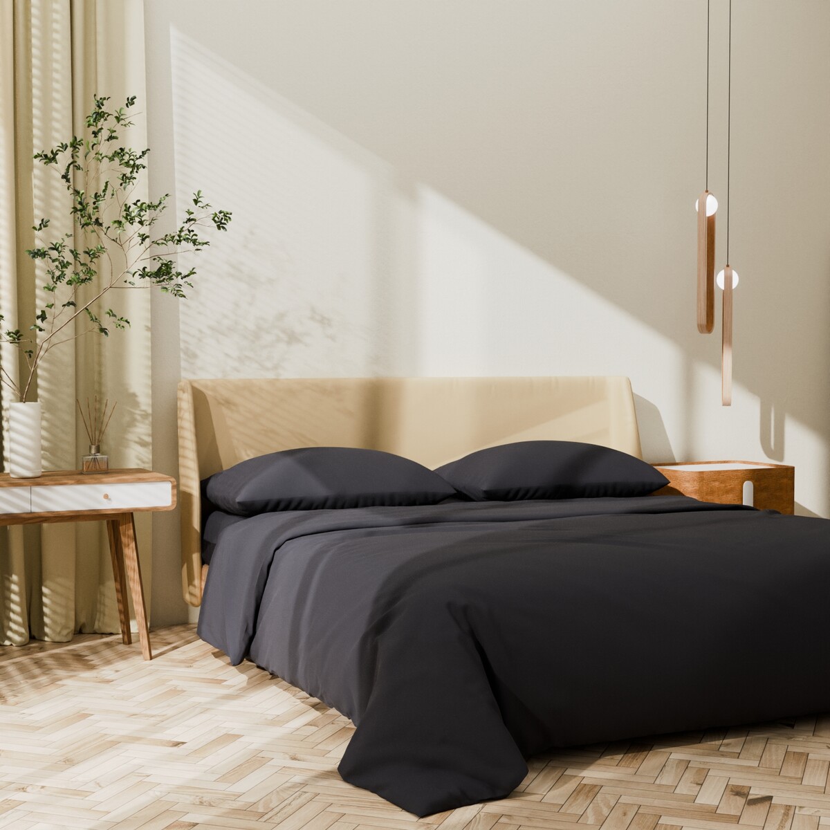 

Постельное белье, Серый