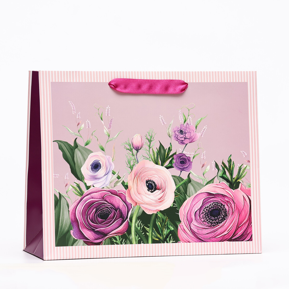 

Пакет подарочный, Розовый